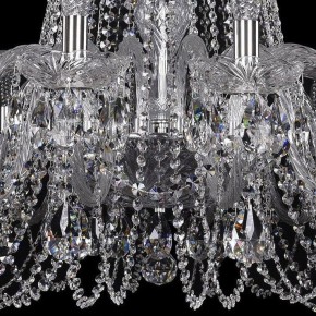 Подвесная люстра Bohemia Ivele Crystal 1402 1402/18/400/Ni в Краснокамске - krasnokamsk.mebel24.online | фото 3