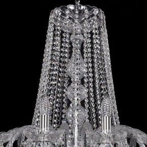 Подвесная люстра Bohemia Ivele Crystal 1402 1402/18/400/Ni в Краснокамске - krasnokamsk.mebel24.online | фото 4
