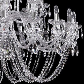 Подвесная люстра Bohemia Ivele Crystal 1402 1402/20+10+5/530/XL-165/Ni в Краснокамске - krasnokamsk.mebel24.online | фото 2