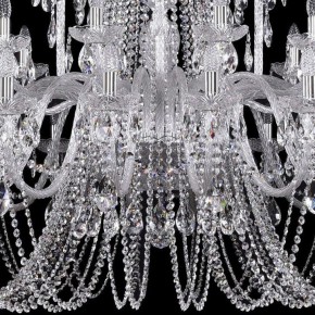 Подвесная люстра Bohemia Ivele Crystal 1402 1402/20+10+5/530/XL-165/Ni в Краснокамске - krasnokamsk.mebel24.online | фото 3
