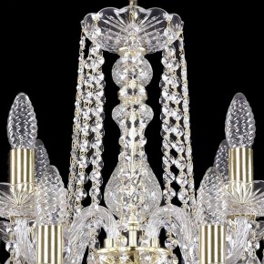 Подвесная люстра Bohemia Ivele Crystal 1402 1402/8+4/160/2d/G в Краснокамске - krasnokamsk.mebel24.online | фото 4