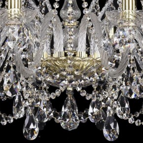 Подвесная люстра Bohemia Ivele Crystal 1411 1411/10/300/G в Краснокамске - krasnokamsk.mebel24.online | фото 3