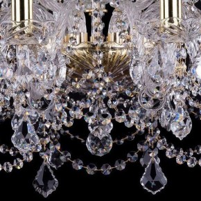 Подвесная люстра Bohemia Ivele Crystal 1411 1411/10+5/240/G/Leafs в Краснокамске - krasnokamsk.mebel24.online | фото 3