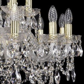 Подвесная люстра Bohemia Ivele Crystal 1411 1411/12+6/240/G в Краснокамске - krasnokamsk.mebel24.online | фото 2