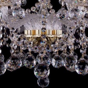 Подвесная люстра Bohemia Ivele Crystal 1413 1413/10+5/300/G/Balls в Краснокамске - krasnokamsk.mebel24.online | фото 4
