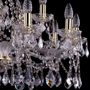 Подвесная люстра Bohemia Ivele Crystal 1413 1413/10+5/300/G/Leafs в Краснокамске - krasnokamsk.mebel24.online | фото 2