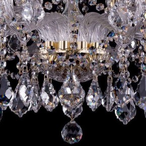 Подвесная люстра Bohemia Ivele Crystal 1413 1413/10+5/300/G/Leafs в Краснокамске - krasnokamsk.mebel24.online | фото 3