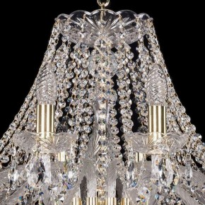 Подвесная люстра Bohemia Ivele Crystal 1413 1413/16/360/G в Краснокамске - krasnokamsk.mebel24.online | фото 4