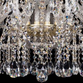 Подвесная люстра Bohemia Ivele Crystal 1413 1413/18/400/G в Краснокамске - krasnokamsk.mebel24.online | фото 2