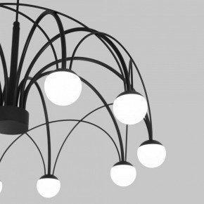 Подвесная люстра Eurosvet Ragno 90034/10 LED черный в Краснокамске - krasnokamsk.mebel24.online | фото 6