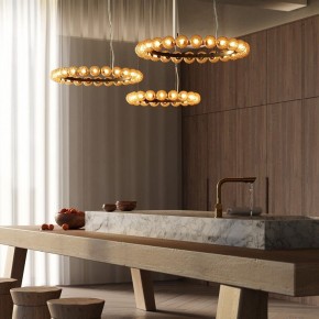 Подвесная люстра Maytoni Ambre MOD331PL-L42BS3K в Краснокамске - krasnokamsk.mebel24.online | фото 3