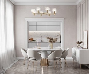 Подвесная люстра Maytoni Vision MOD411PL-08G в Краснокамске - krasnokamsk.mebel24.online | фото 5