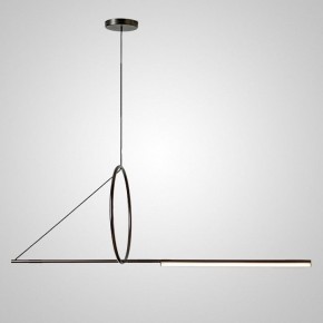 Подвесной светильник Imperiumloft Suspension Cercle Et Trait – Graphite Satine 40.1282-0 в Краснокамске - krasnokamsk.mebel24.online | фото 2