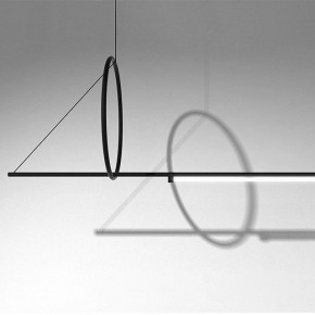 Подвесной светильник Imperiumloft Suspension Cercle Et Trait – Graphite Satine 40.1282-0 в Краснокамске - krasnokamsk.mebel24.online | фото 3