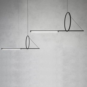 Подвесной светильник Imperiumloft Suspension Cercle Et Trait – Graphite Satine 40.1282-0 в Краснокамске - krasnokamsk.mebel24.online | фото 4
