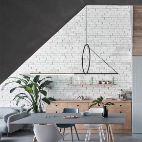 Подвесной светильник Imperiumloft Suspension Cercle Et Trait – Graphite Satine 40.1282-0 в Краснокамске - krasnokamsk.mebel24.online | фото 5