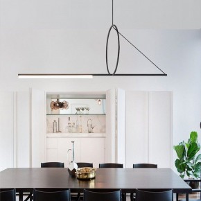 Подвесной светильник Imperiumloft Suspension Cercle Et Trait – Graphite Satine 40.1282-0 в Краснокамске - krasnokamsk.mebel24.online | фото 7