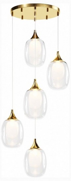 Подвесной светильник Maytoni Aura MOD016PL-05BS в Краснокамске - krasnokamsk.mebel24.online | фото