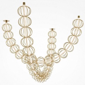 Подвесной светильник Maytoni Golden Cage MOD216PL-L42G3K в Краснокамске - krasnokamsk.mebel24.online | фото 2