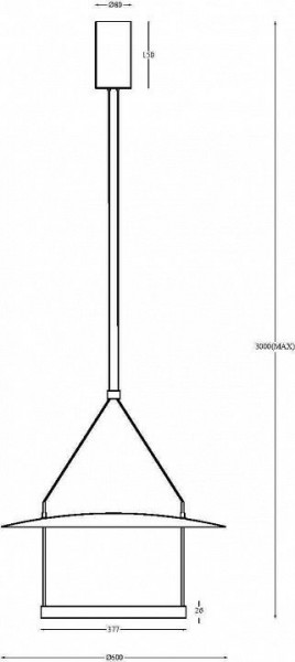 Подвесной светильник Maytoni Halo MOD280PL-L30B3K в Краснокамске - krasnokamsk.mebel24.online | фото 4