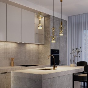 Подвесной светильник Maytoni Level MOD253PL-L18BS3K3 в Краснокамске - krasnokamsk.mebel24.online | фото 3