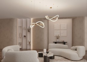 Подвесной светильник Maytoni Oasis MOD289PL-L53BS3K в Краснокамске - krasnokamsk.mebel24.online | фото 5
