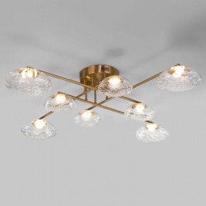 Потолочная люстра Eurosvet Ripple 50389 LED латунь в Краснокамске - krasnokamsk.mebel24.online | фото