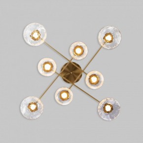 Потолочная люстра Eurosvet Ripple 50389 LED латунь в Краснокамске - krasnokamsk.mebel24.online | фото 3