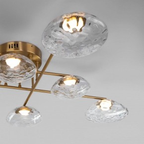 Потолочная люстра Eurosvet Ripple 50389 LED латунь в Краснокамске - krasnokamsk.mebel24.online | фото 6