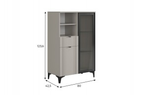 РИЧ Комод 2 со стеклом в Краснокамске - krasnokamsk.mebel24.online | фото 2