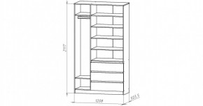 НИЦЦА-2 Шкаф 3-х дверный (НЦ.02) в Краснокамске - krasnokamsk.mebel24.online | фото 2