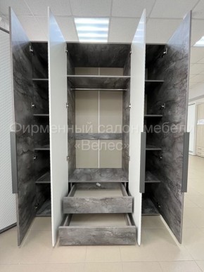 Шкаф 4-ств. для одежды "Лео" в Краснокамске - krasnokamsk.mebel24.online | фото 2