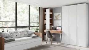 Шкаф для белья Порто СМ-393.07.211 в Краснокамске - krasnokamsk.mebel24.online | фото 9