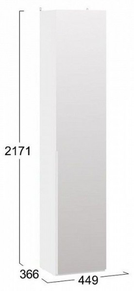Шкаф для белья Порто СМ-393.07.212 в Краснокамске - krasnokamsk.mebel24.online | фото 4