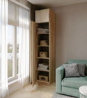 Шкаф для белья Село в Краснокамске - krasnokamsk.mebel24.online | фото 2