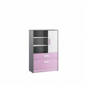 Шкаф книжный Кэнди КШ-2 Лаванда в Краснокамске - krasnokamsk.mebel24.online | фото
