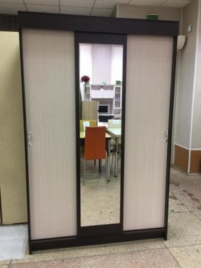 Шкаф-купе Басса ШКК 551 венге-дуб венге/дуб белфорд в Краснокамске - krasnokamsk.mebel24.online | фото 4