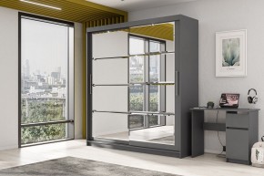 Шкаф-купе ШКП 3 МАКС (2000) Графит серый в Краснокамске - krasnokamsk.mebel24.online | фото