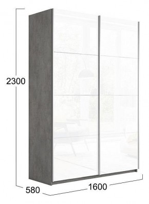 Шкаф-купе Траст СШК 2.160.80-15.15 в Краснокамске - krasnokamsk.mebel24.online | фото 3