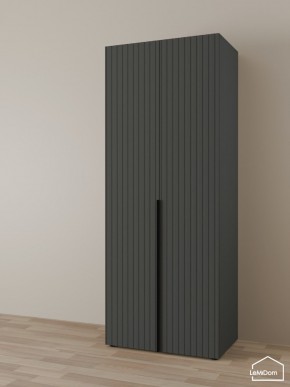 Шкаф Linnea MHR-2 2050х800х510 (Графит-М 11.1.25) в Краснокамске - krasnokamsk.mebel24.online | фото