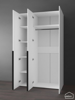 Шкаф Linnea MHR-3-1 2050х1200х510 (Белый-М 11.1.2) в Краснокамске - krasnokamsk.mebel24.online | фото 5