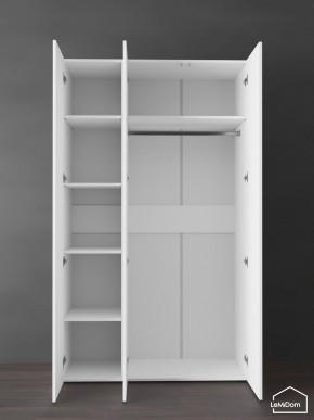 Шкаф Linnea MHR-3PO-1 2050х1200х510 (Белый-М 11.1.1) в Краснокамске - krasnokamsk.mebel24.online | фото 5