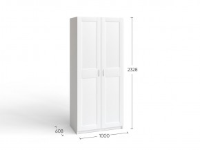 Шкаф МАКС двухдверный широкий, цвет белый в Краснокамске - krasnokamsk.mebel24.online | фото 4
