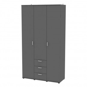 Шкаф Ольга H57 (Графит) в Краснокамске - krasnokamsk.mebel24.online | фото
