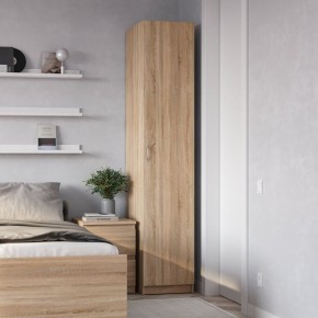 Шкаф ПЕГАС однодверный, цвет Дуб Сонома в Краснокамске - krasnokamsk.mebel24.online | фото 4