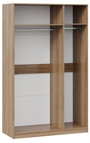 Шкаф платяной Глосс СМ-319.07.431 в Краснокамске - krasnokamsk.mebel24.online | фото 2