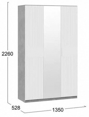 Шкаф платяной Хилтон в Краснокамске - krasnokamsk.mebel24.online | фото 4