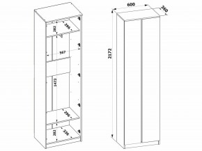 Шкаф платяной ШО-4 в Краснокамске - krasnokamsk.mebel24.online | фото 8