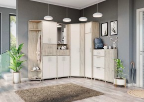 ГРАФ Шкаф с 2 ящиками по центру (перламутр) в Краснокамске - krasnokamsk.mebel24.online | фото 3