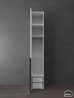 Шкаф с антресолью Linnea MHR-1A-3 2450х400х510 (Белый-М 11.1.1) в Краснокамске - krasnokamsk.mebel24.online | фото 5